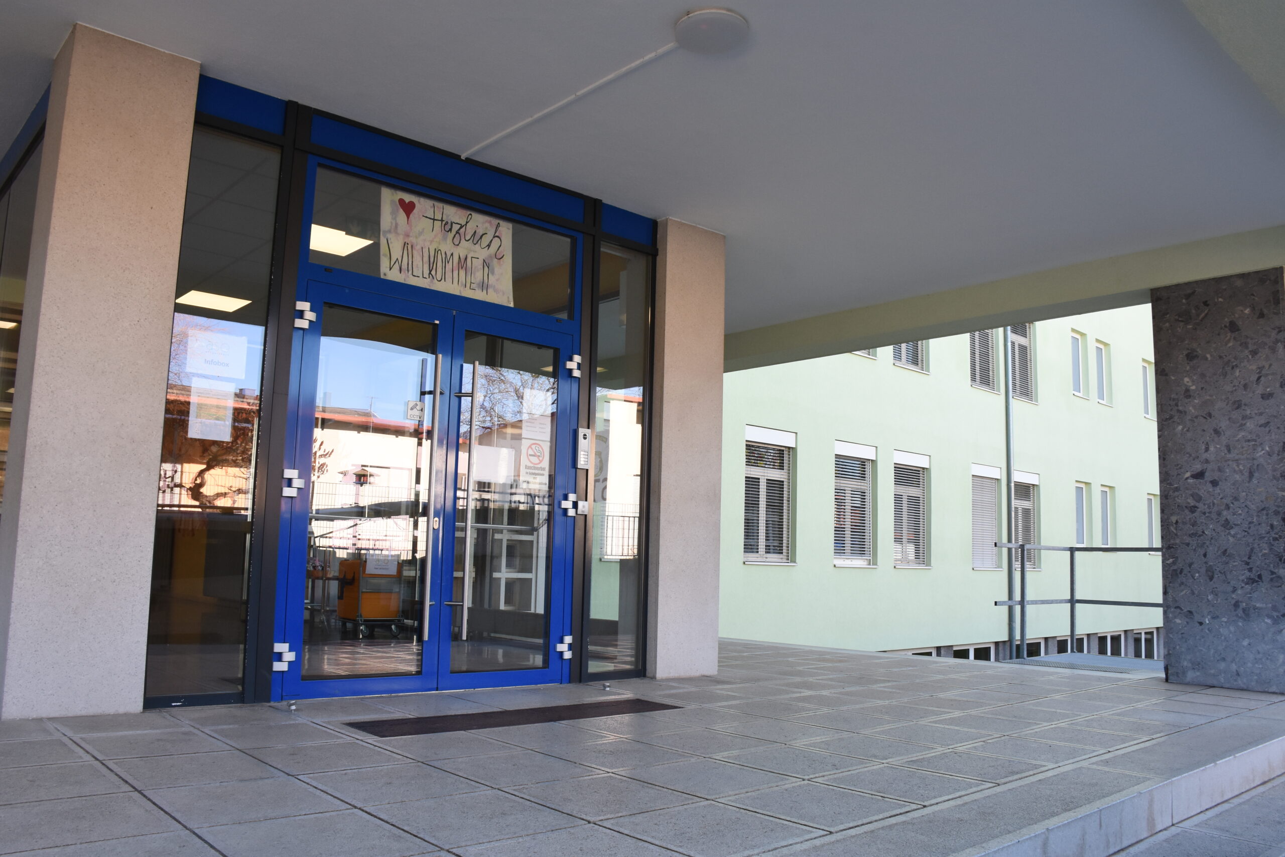 Barrierefreier Eingang ASO Stegersbach